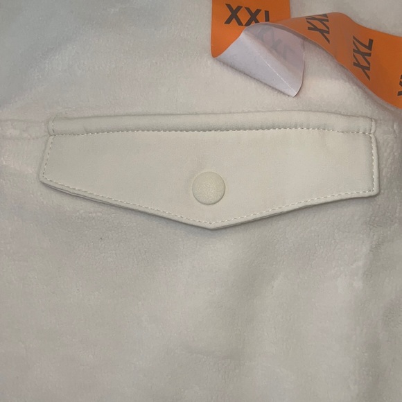 NEW 32° Degrees Ladies' Snap Fleece Pullover, White, 3X - Soft & Warm! - Picture 5 of 9